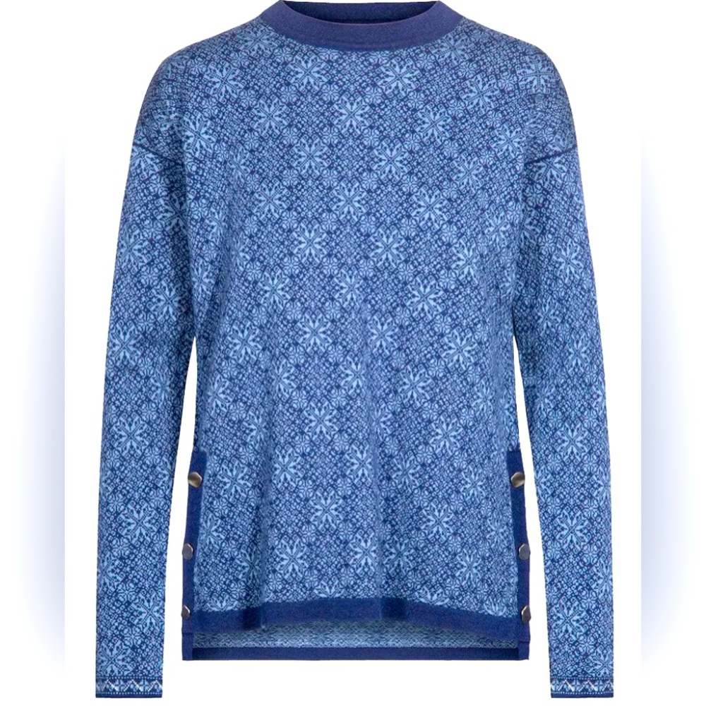 Dale of Norway Blue Patterned Sweater